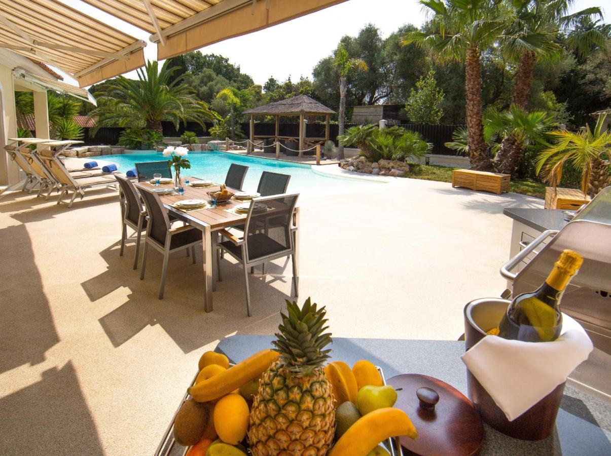 El Paradisio Splendid 5 Stars Villa Atypical In Antibes With Overflowing Swiming Pool Εξωτερικό φωτογραφία